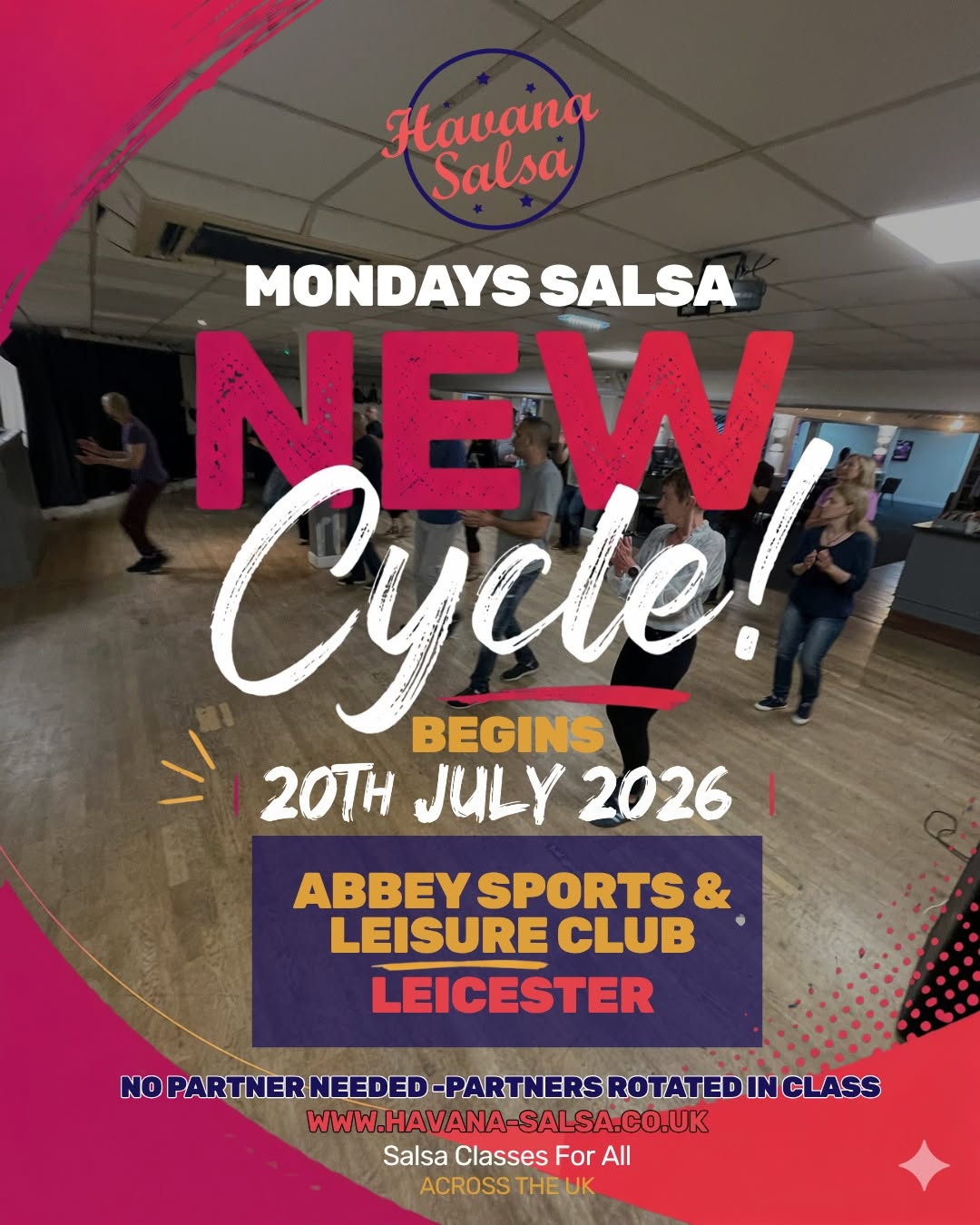 A brand-new SALSA CYCLE is officially launching and it’s tailor-made for absolute beginners!