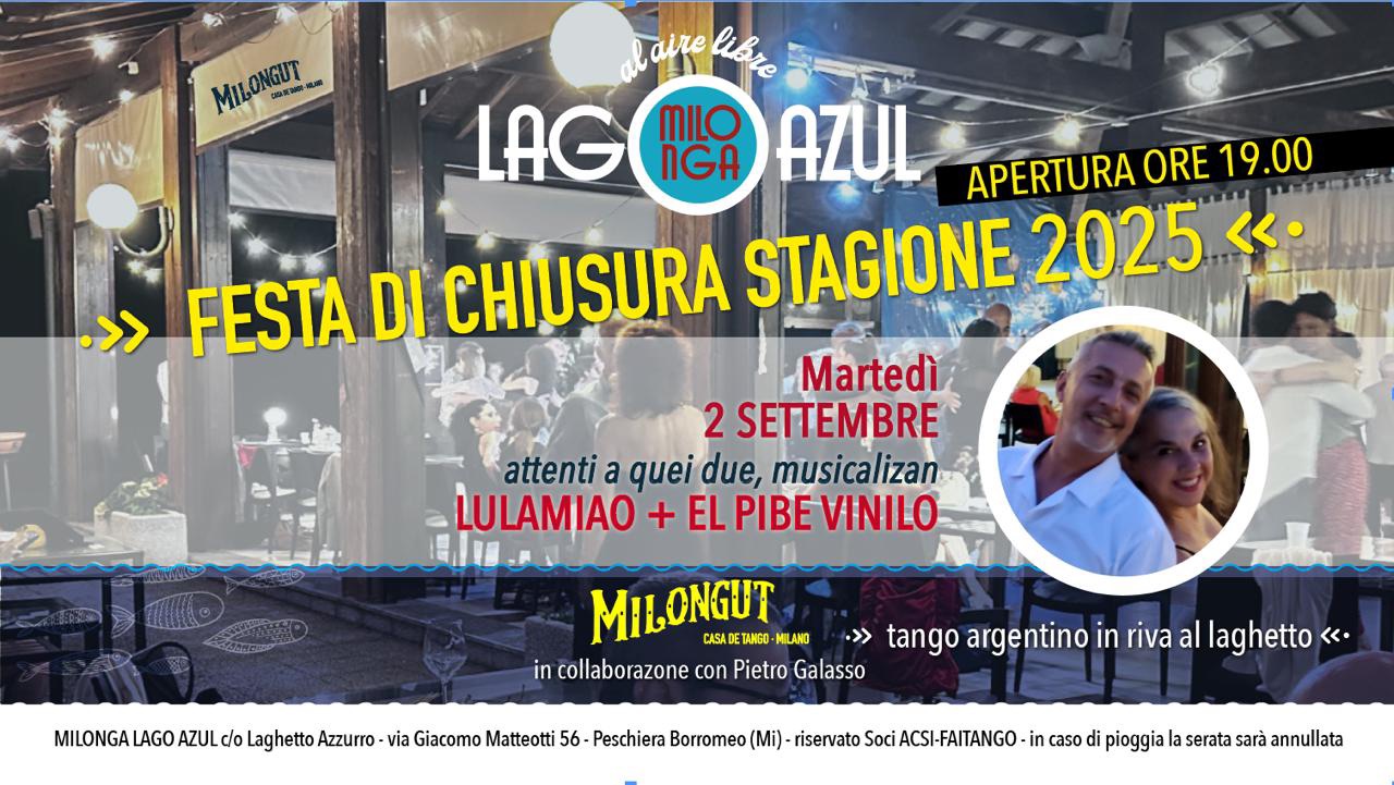 Milonga Lago Azul - Lulamiao e El Pibe Vinilo