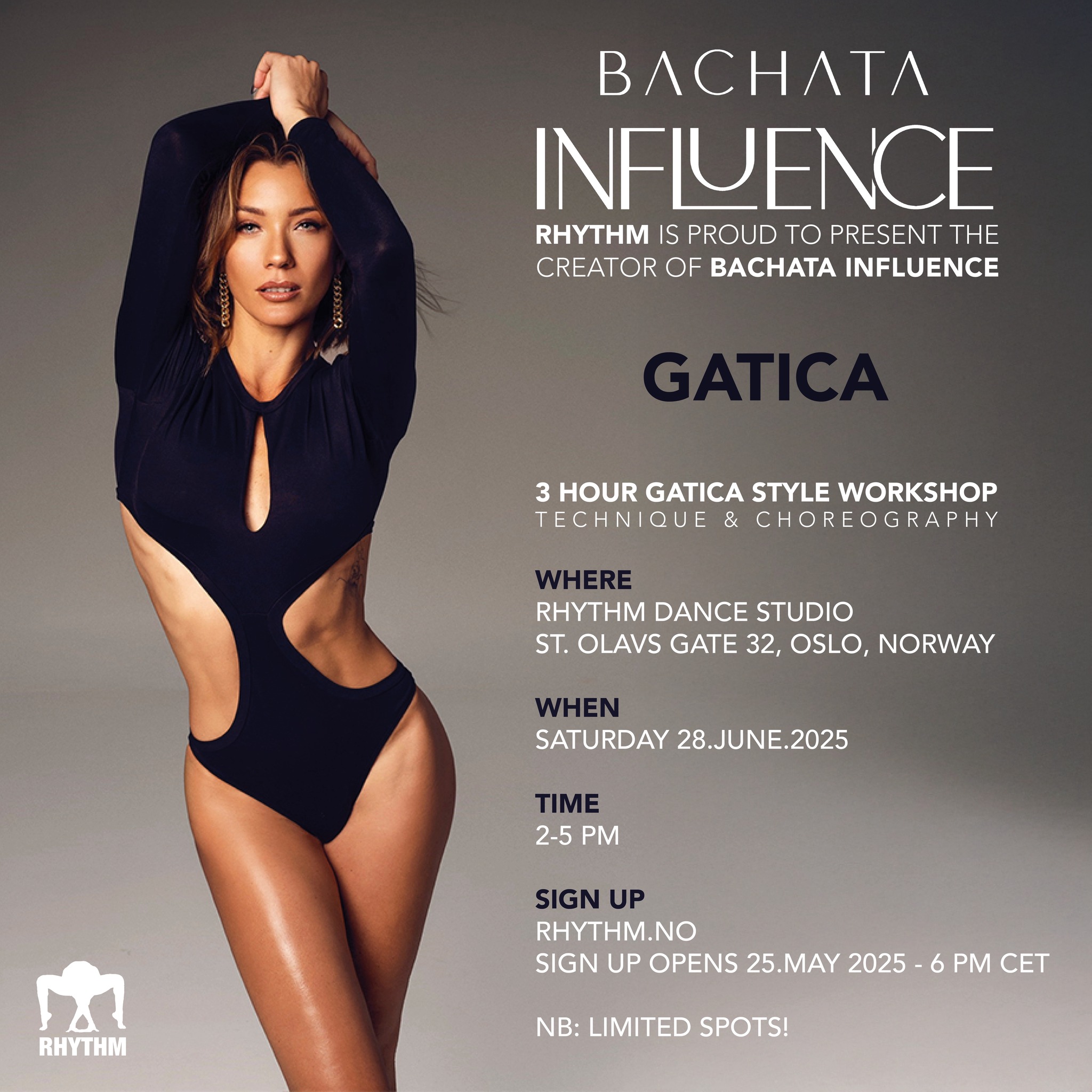 BACHATA INFLUENCE WORKSHOP WITH GATICA π₯