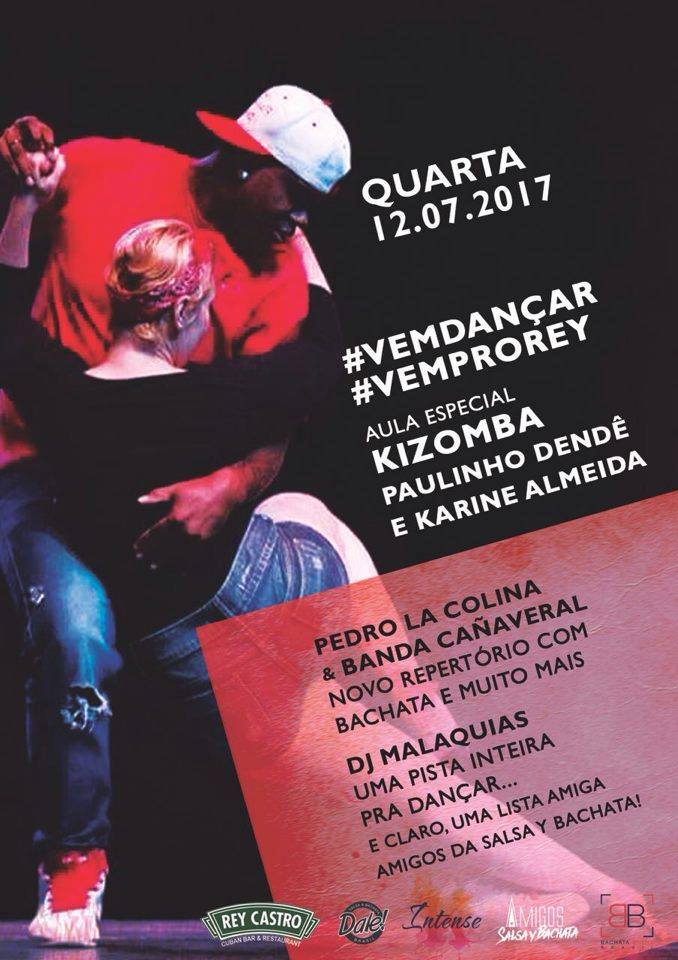 Kizomba no Rey Castro com Paulinho Dendê e Karine Almeida