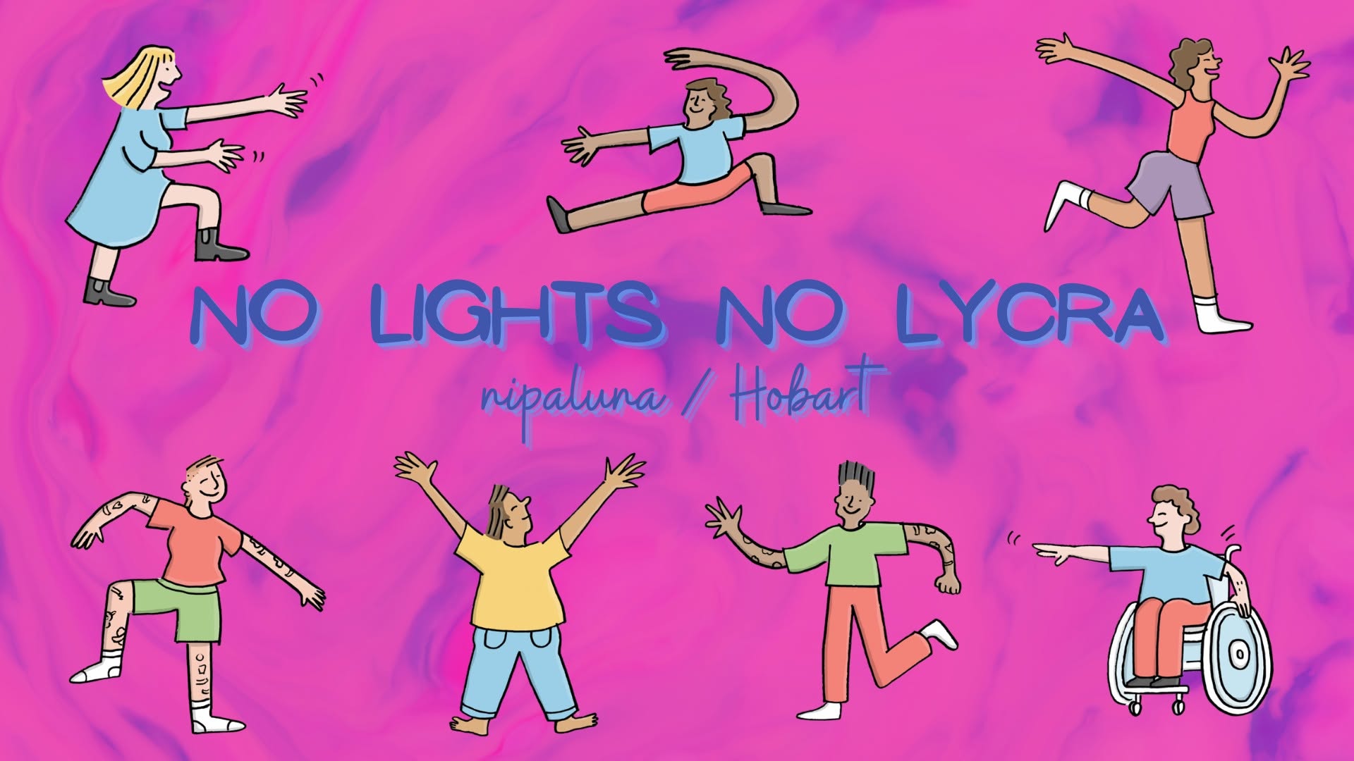 No Lights No Lycra Hobart: 1 August 2022