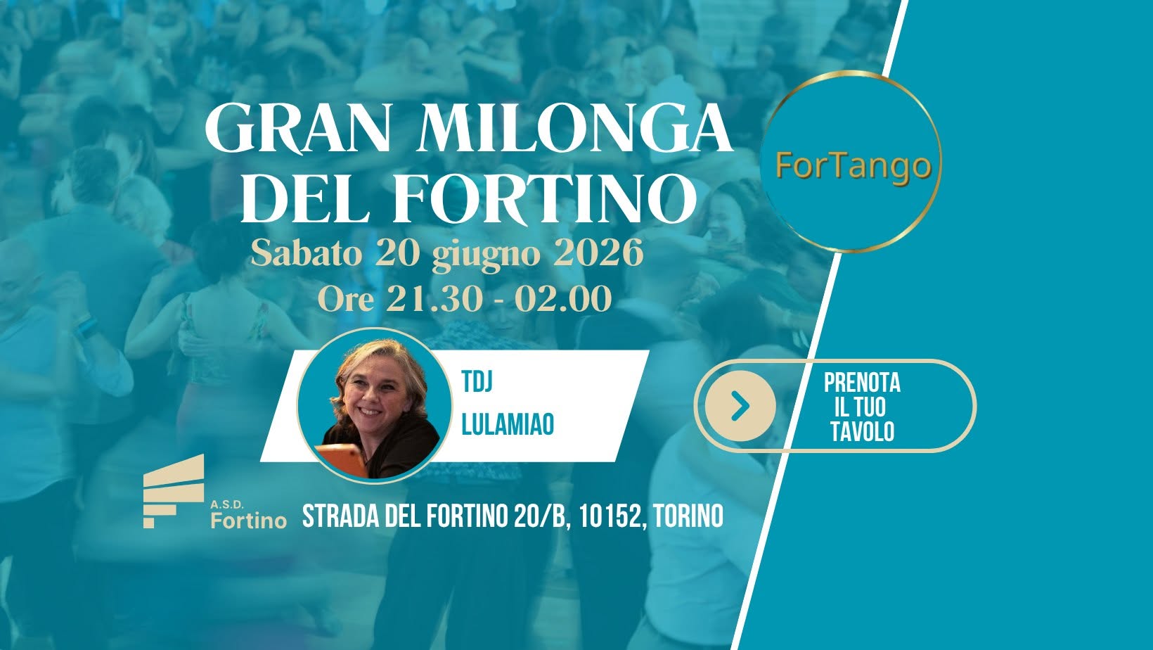 Gran Milonga Del Fortino, Tdj Lulamiao