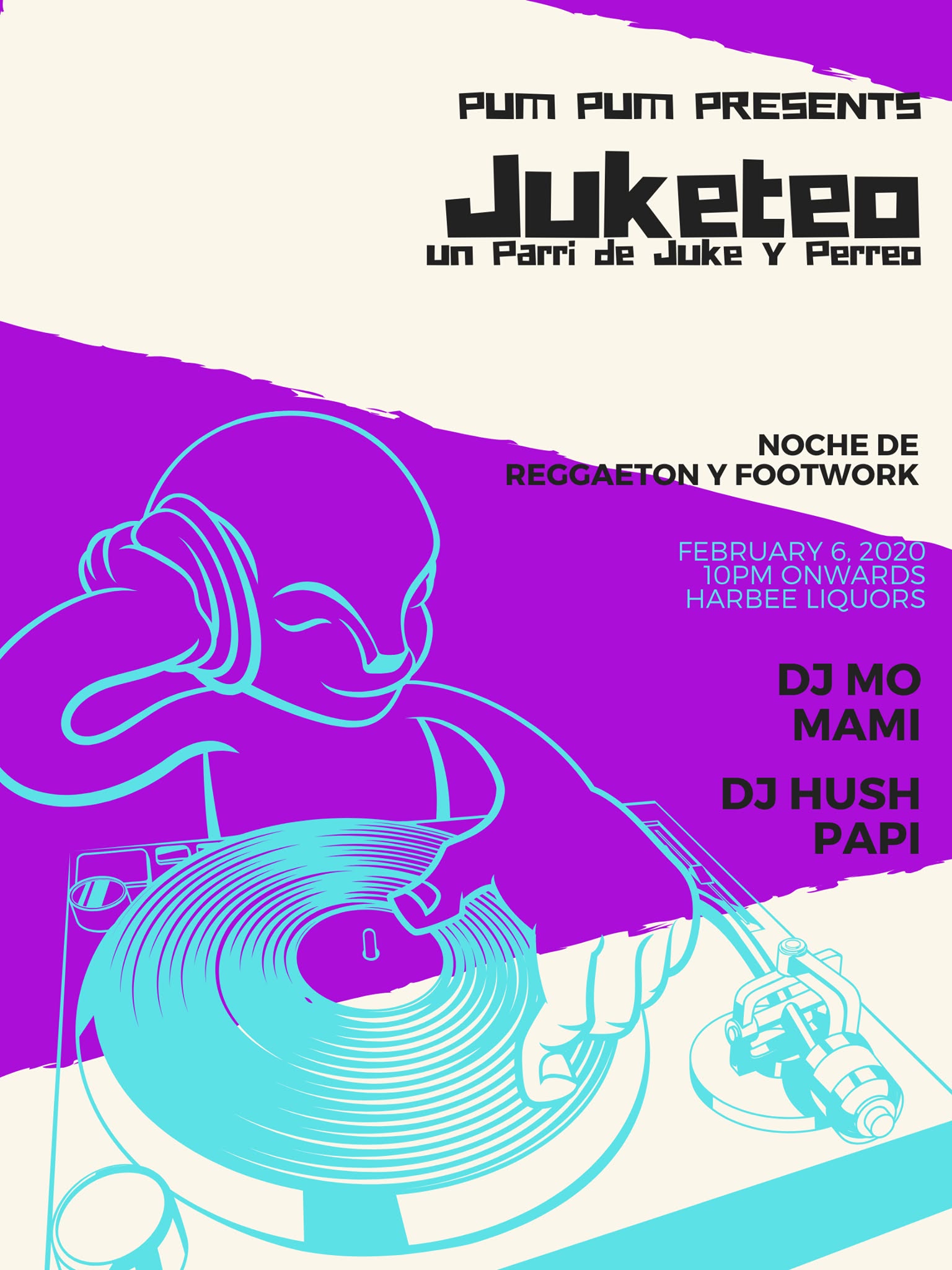 PUM PUM presents: Juketeo