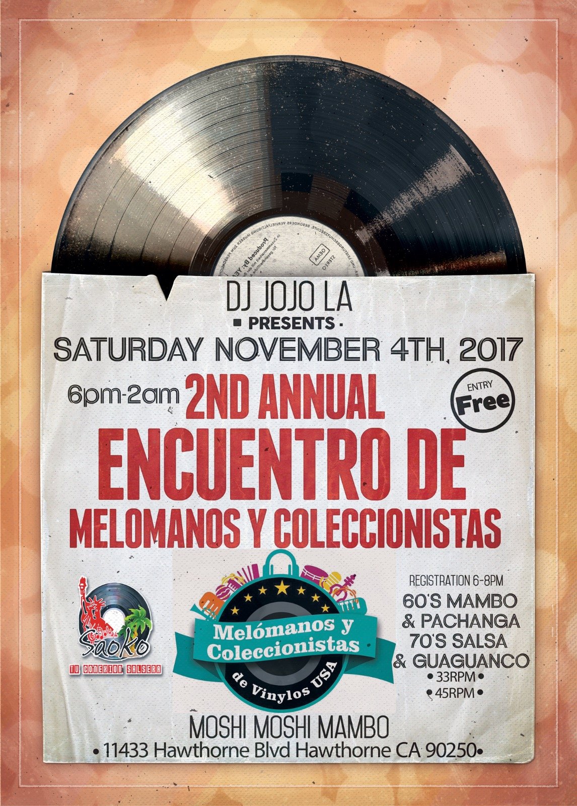 2nd annual Encuentro de Melomanos y Coleccionistas Los Angeles