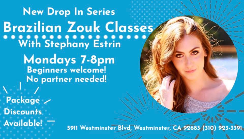 Brazilian Zouk Monday’s w Stephany