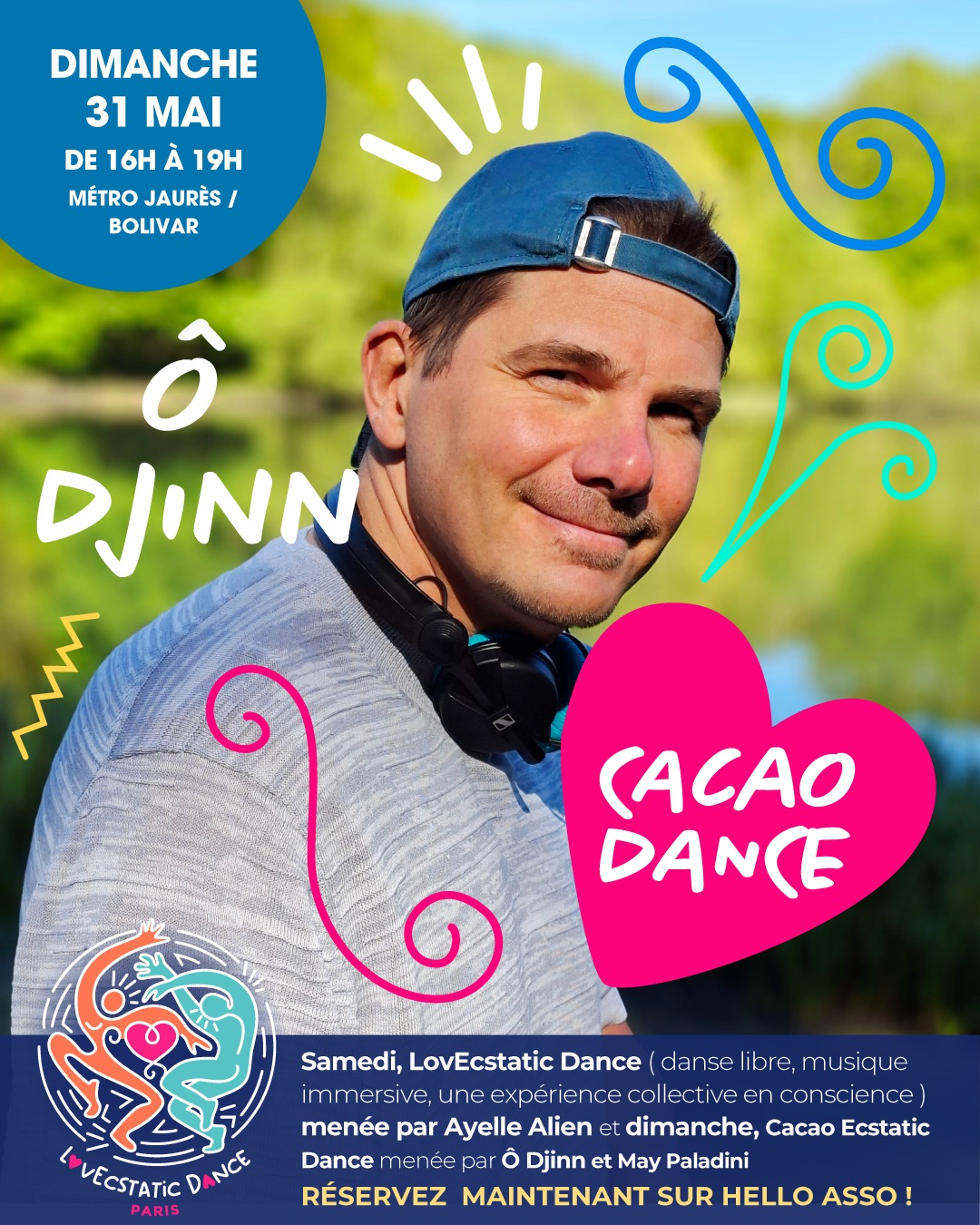 🌞 CACAO SUN DANCE avec Ô Djinn 🍫✨