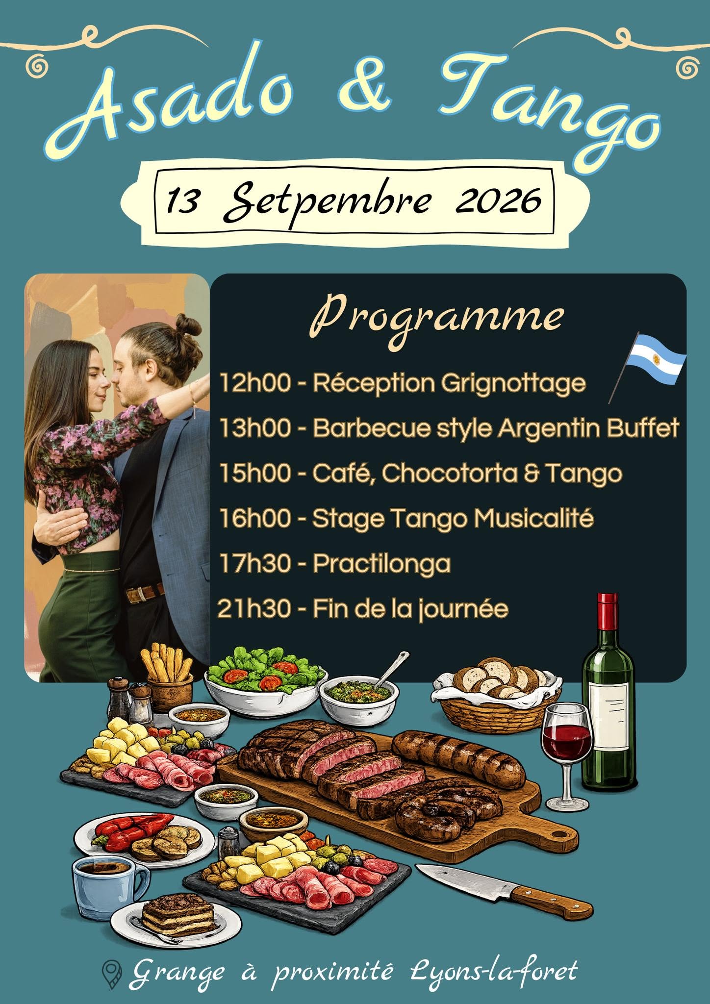 Asado y Tango