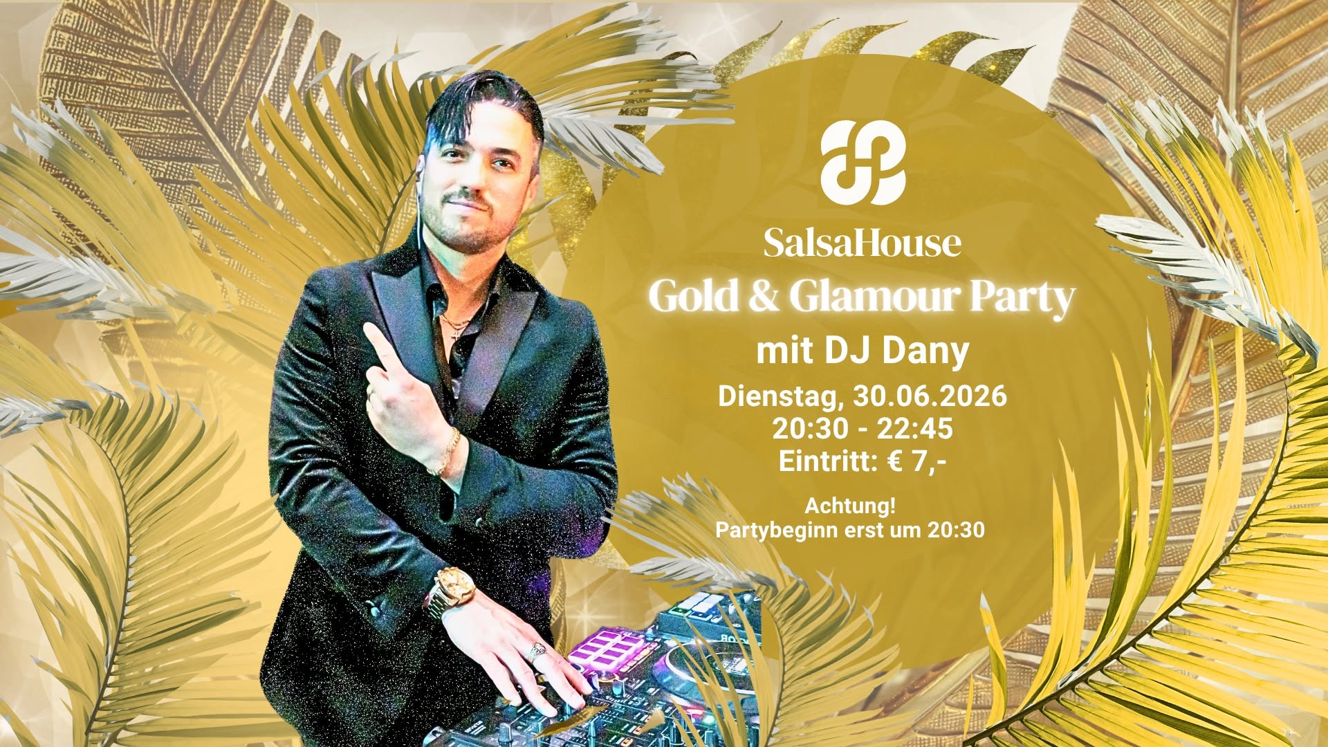 SalsaHouse Gold & Glamour Party