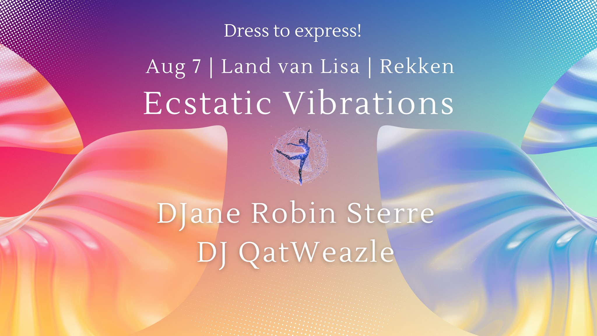 ✨️⭐️Ecstatic Vibrations op Land van Lisa ✨️⭐️Donderdag 7 Augustus ✨️⭐️