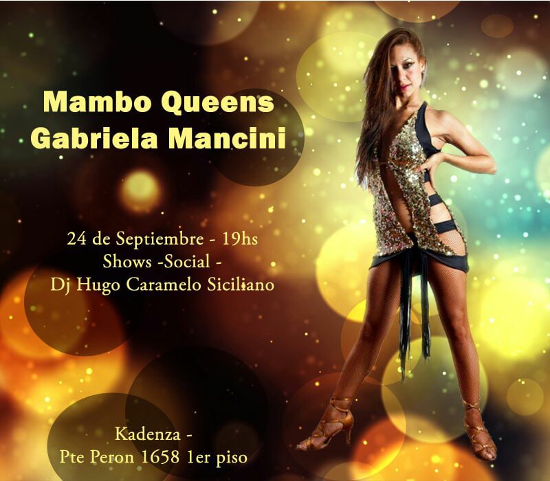 ☆ MAMBO QUEENS ☆ GABRIELA MANCINI 24 De Septiembre