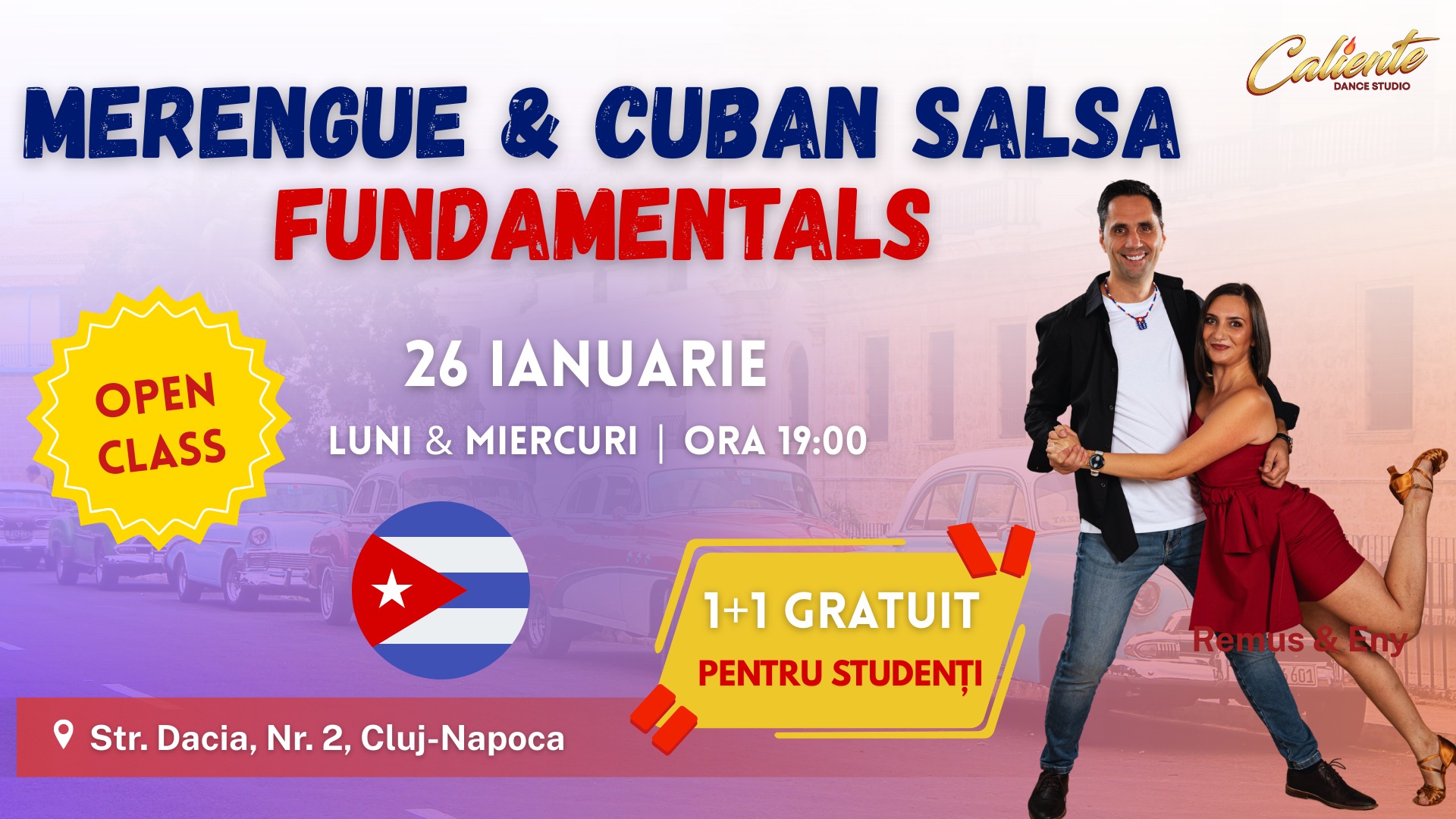 Merengue & Cuban Salsa Fundamentals
