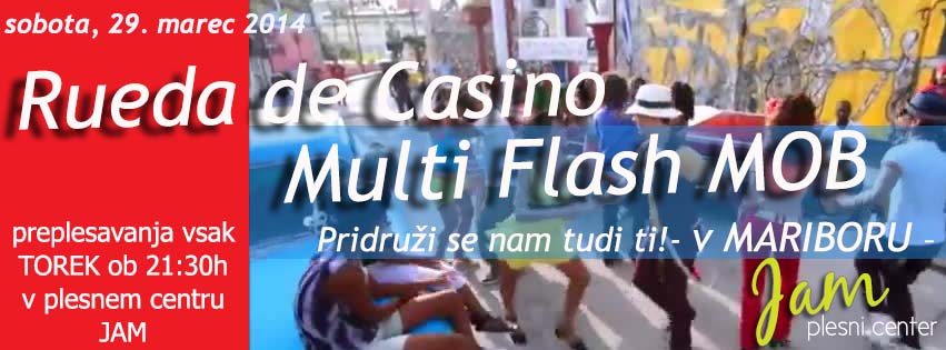Rueda de Casino Multi Flash MOB MARIBORU Pridruži se nam tudi ti!