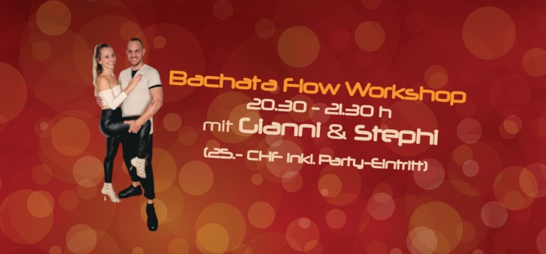 Bachata Flow Workshop mit Gianni und Stephi