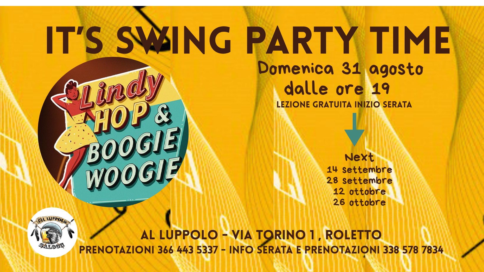 It's Swing Party Time - Lindy Hop & Boogie Woogie