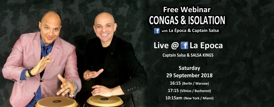 Free Webinar - Congas & Isolation
