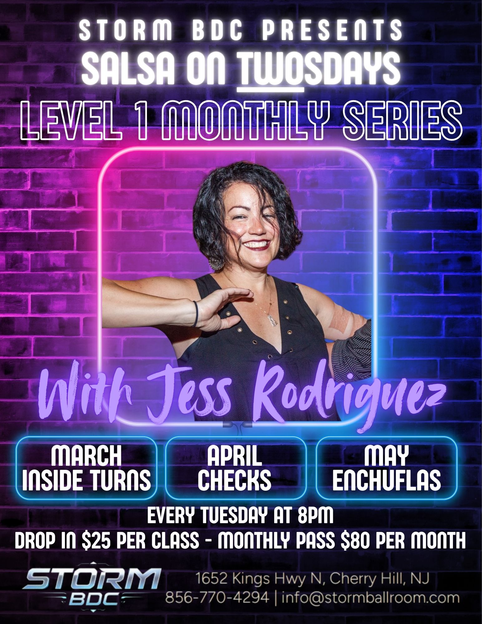 Salsa on TWOsdays - Level 1 Monthly Workshops