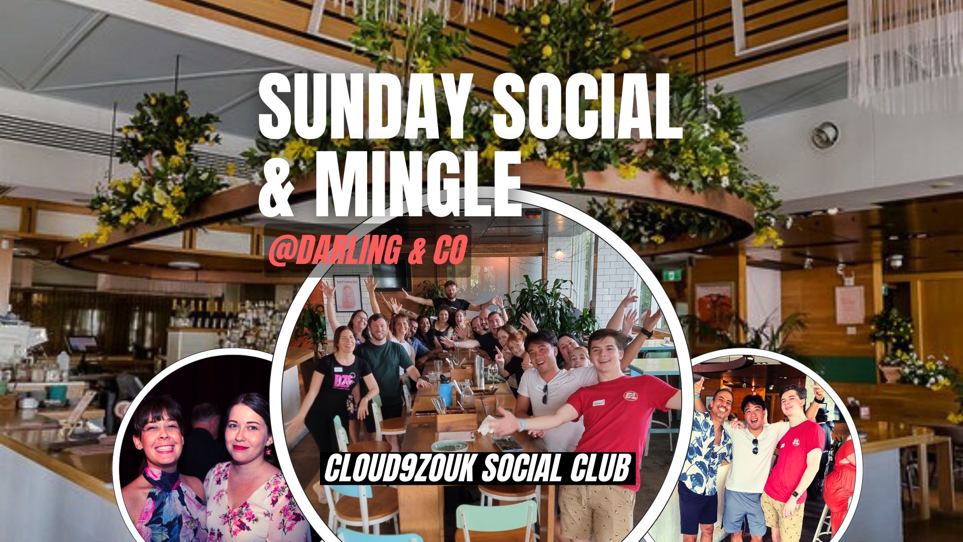 Sunday Social Mingle @Darling & Co 29th Mar 026π₯πΈπ·πΊπ