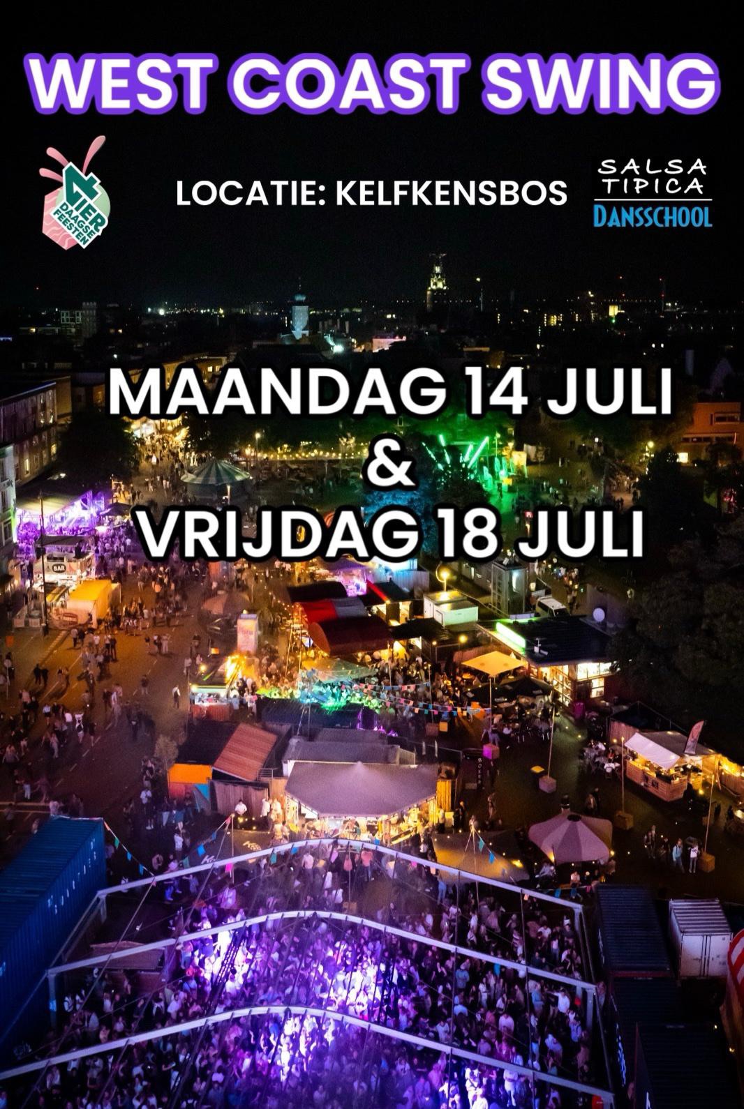 Let’s dance 100% wcs @vierdaagsefeesten
