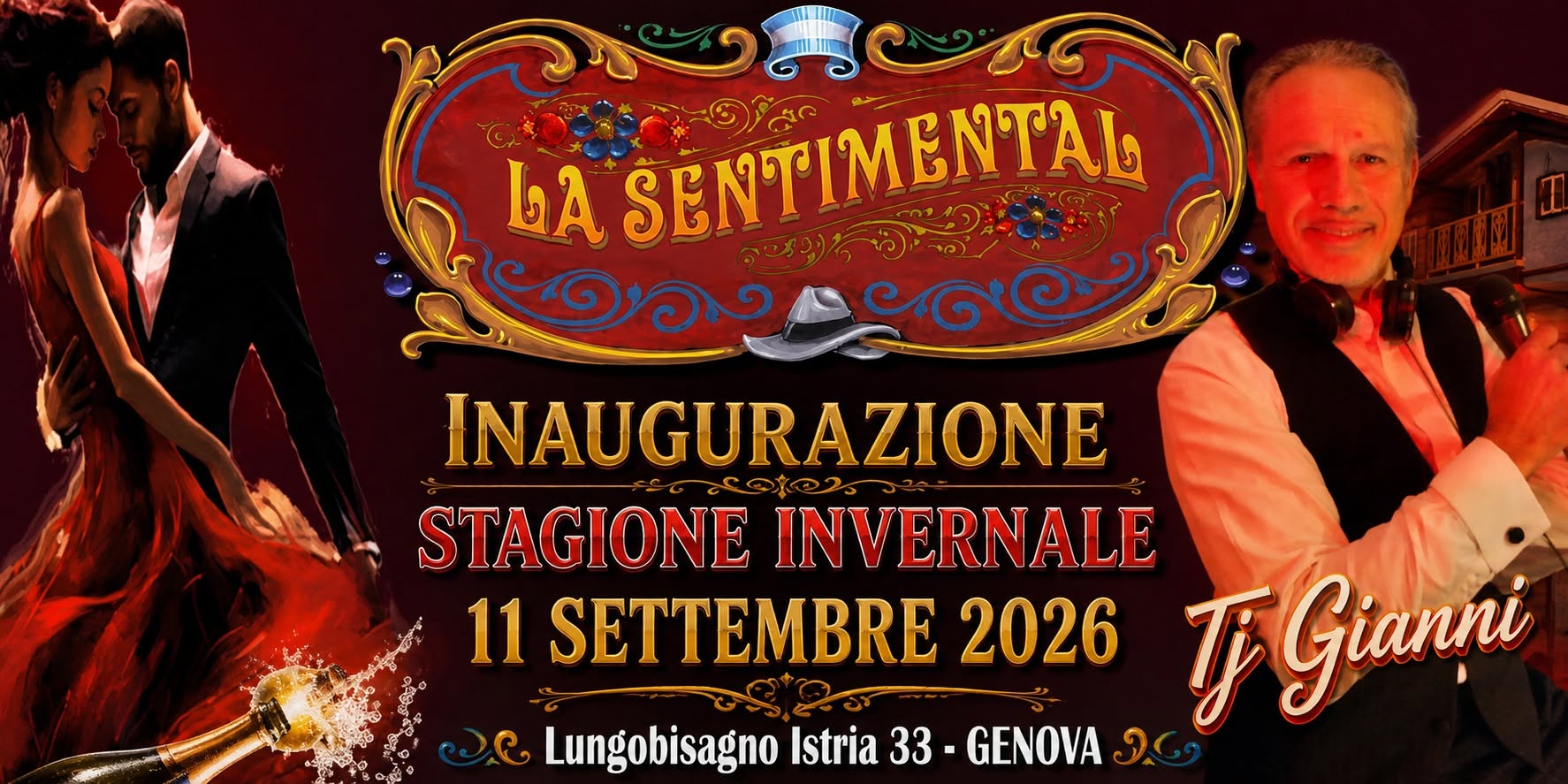 Milonga La Sentimental - Inaugurazione stagione invernale