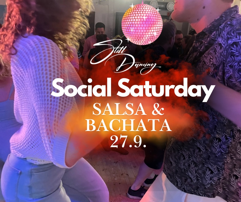 Social Saturday 27.9. Salsa & Bachata Win free ticket to BIG PARTY