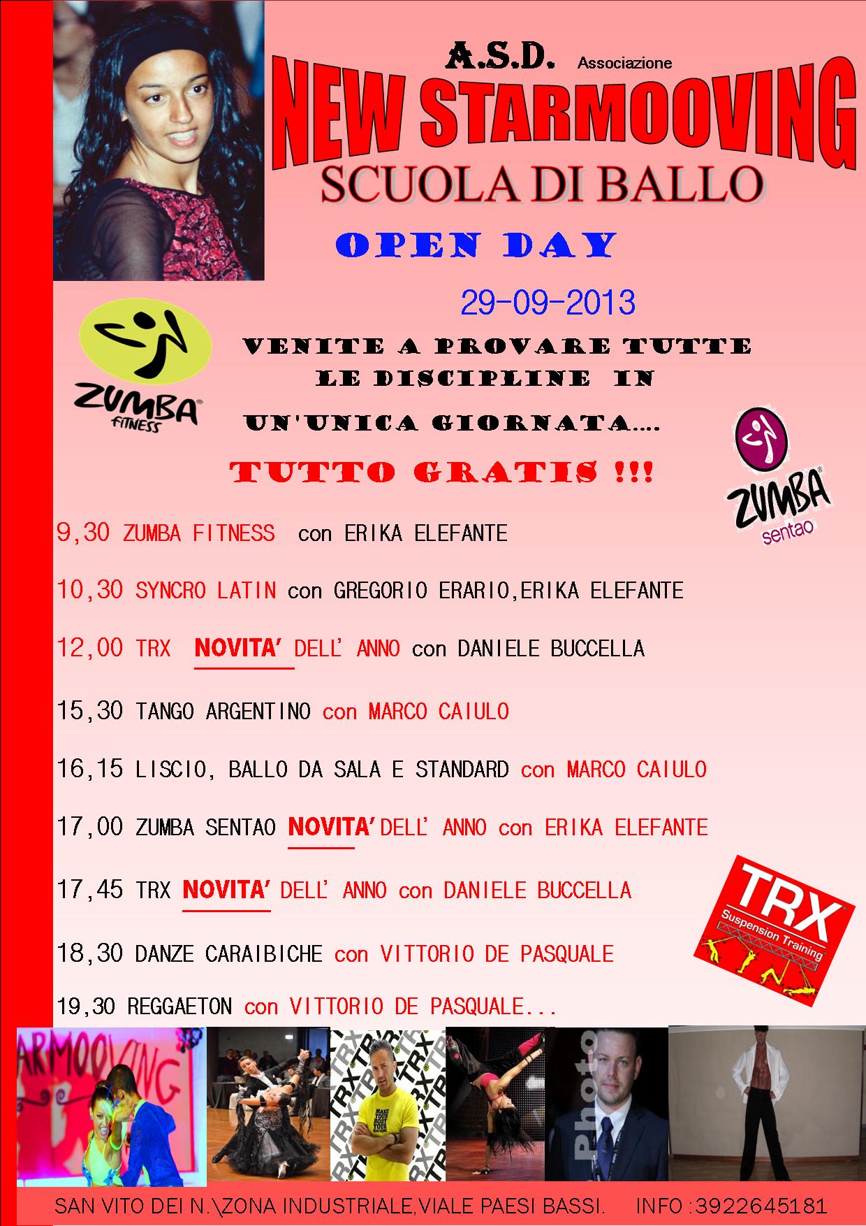 OPEN DAY!!! New Starmooving "Giusy for ever"
