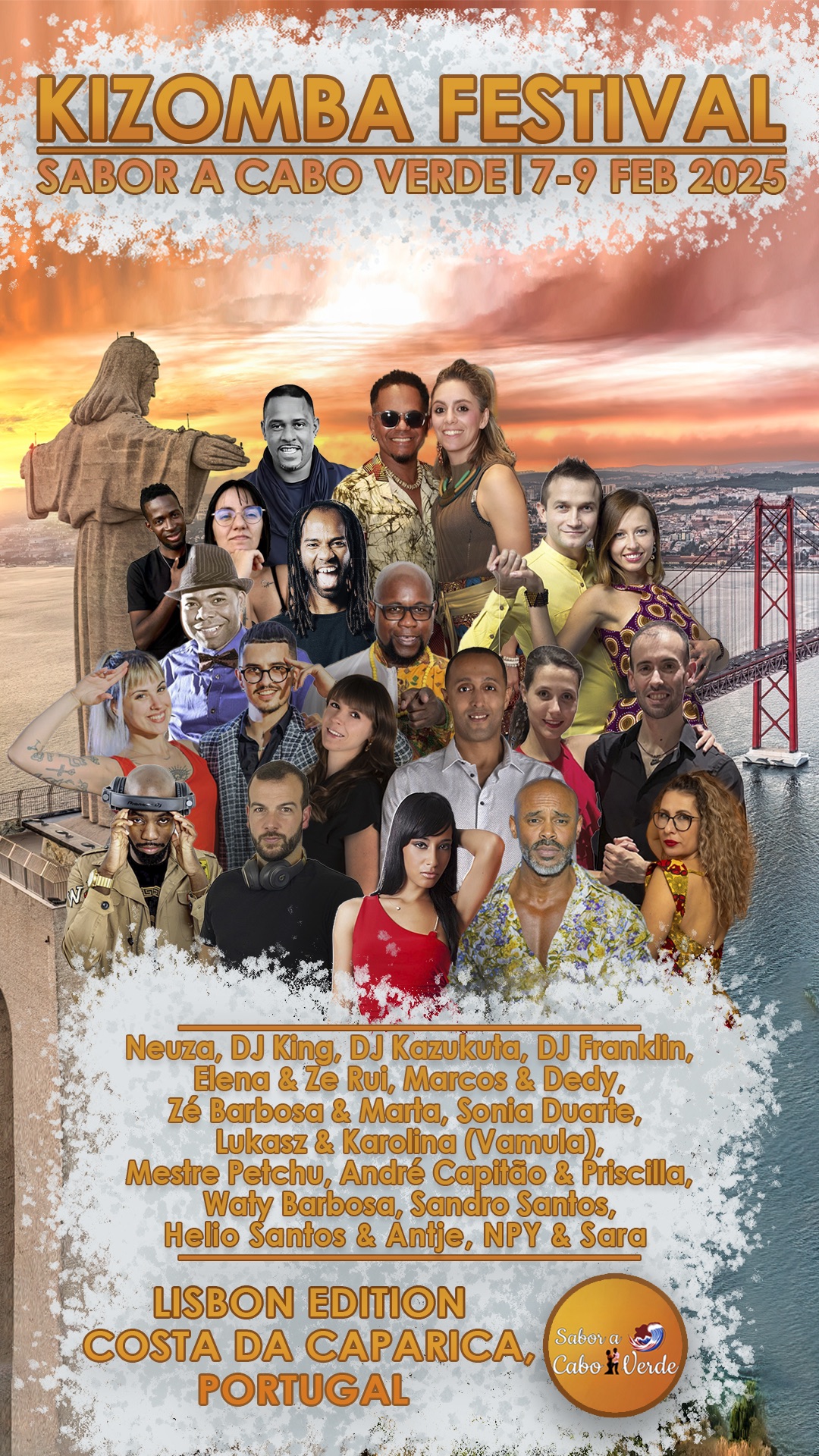 SABOR A CABO VERDE KIZOMBA FESTIVAL IN LISBON 2025 ( Official )