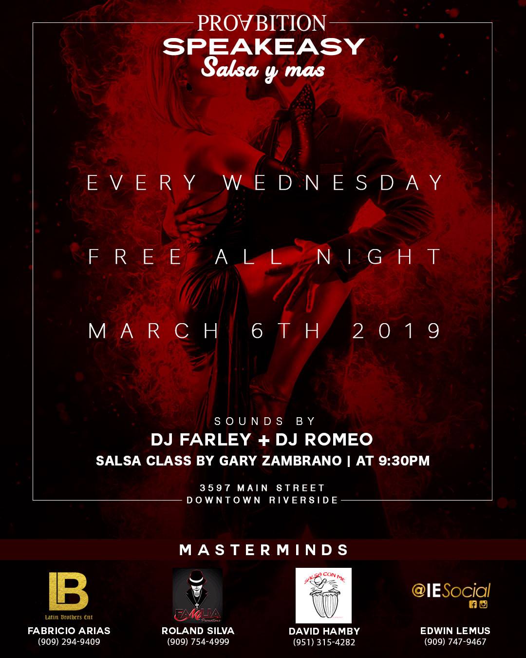 Speakeasy Salsa y Mas