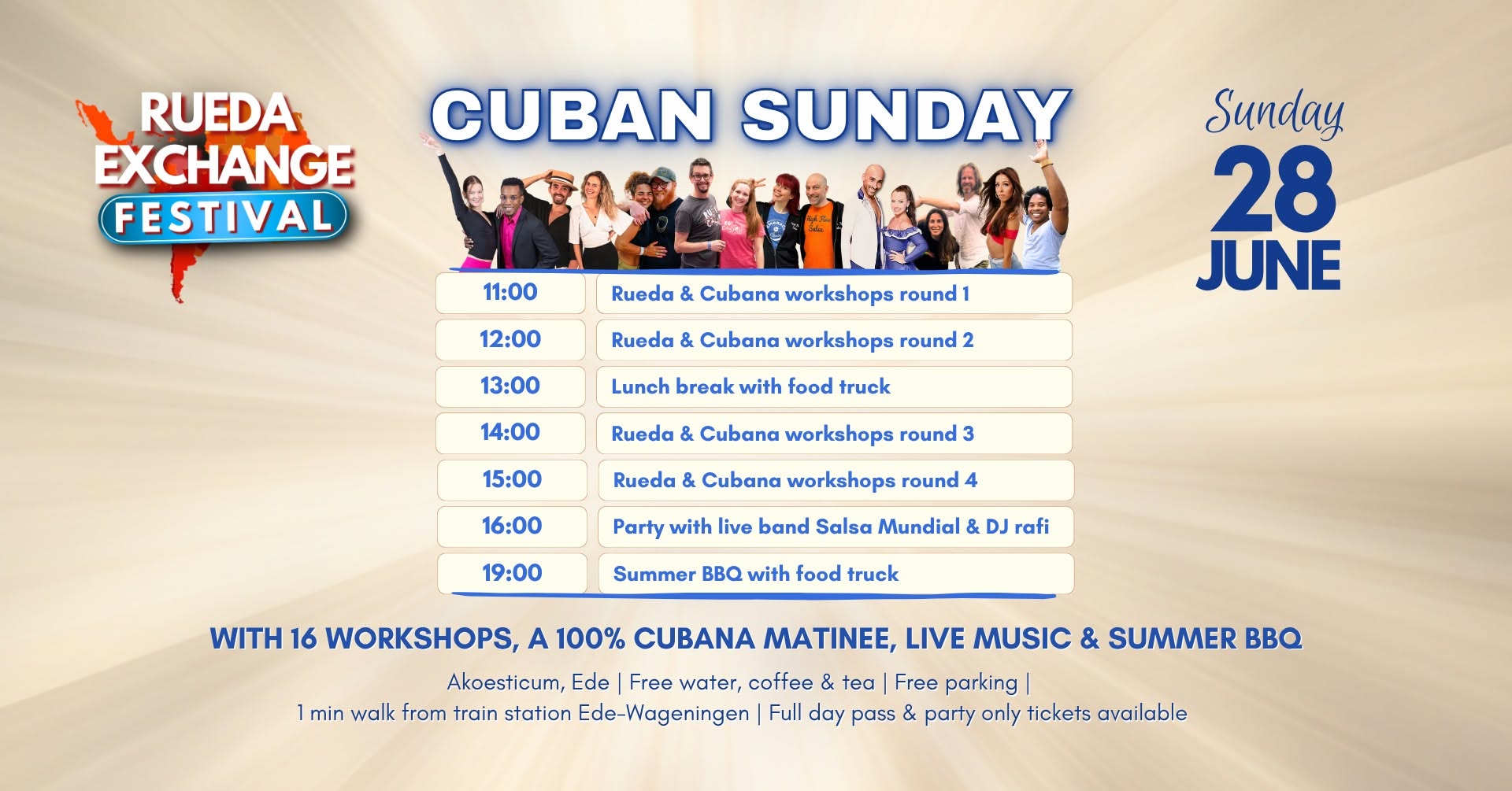 Salsa Cubana Sunday with Matinee DJ Rafi Salsa Mundial REF26