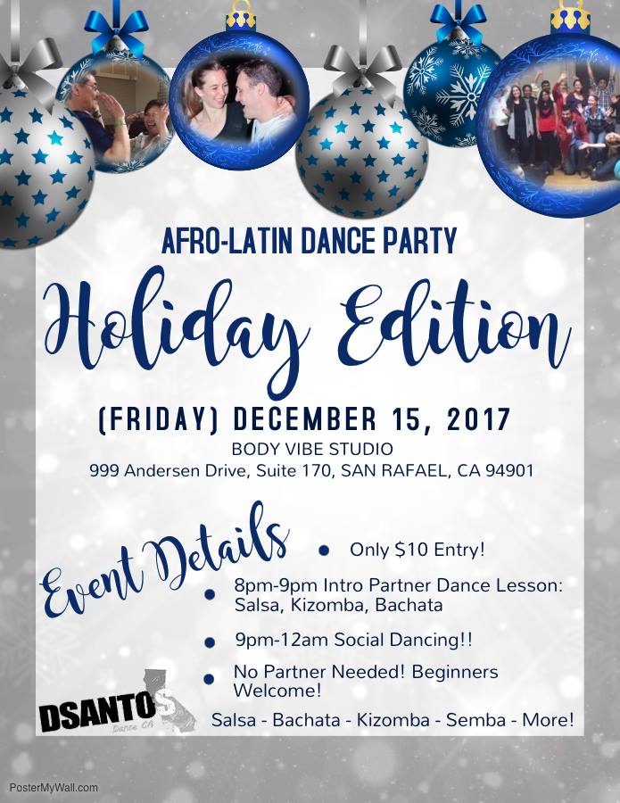 Afro-Latin Dance Party - Holiday Edition!