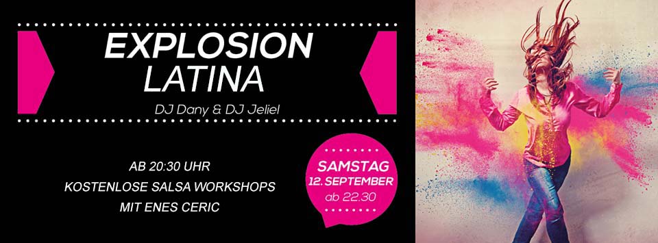 EXPLOSION LATINA PART 4 @HAVANA-SAARBRÜCKEN SAMSTAG 12.09.2015