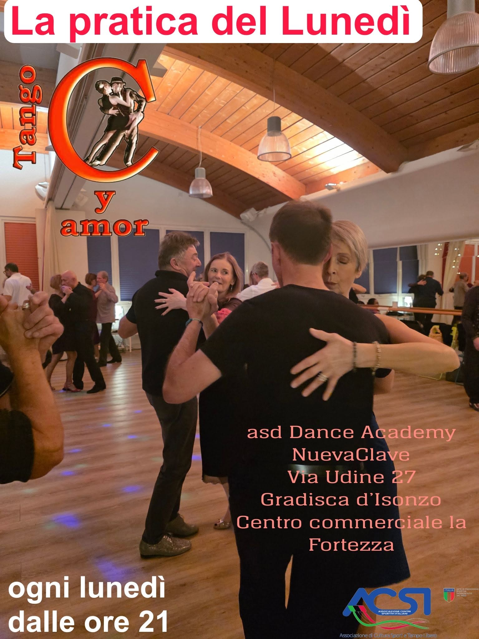 LA PRATICA DEL LUNEDI' DE TANGO Y AMOR