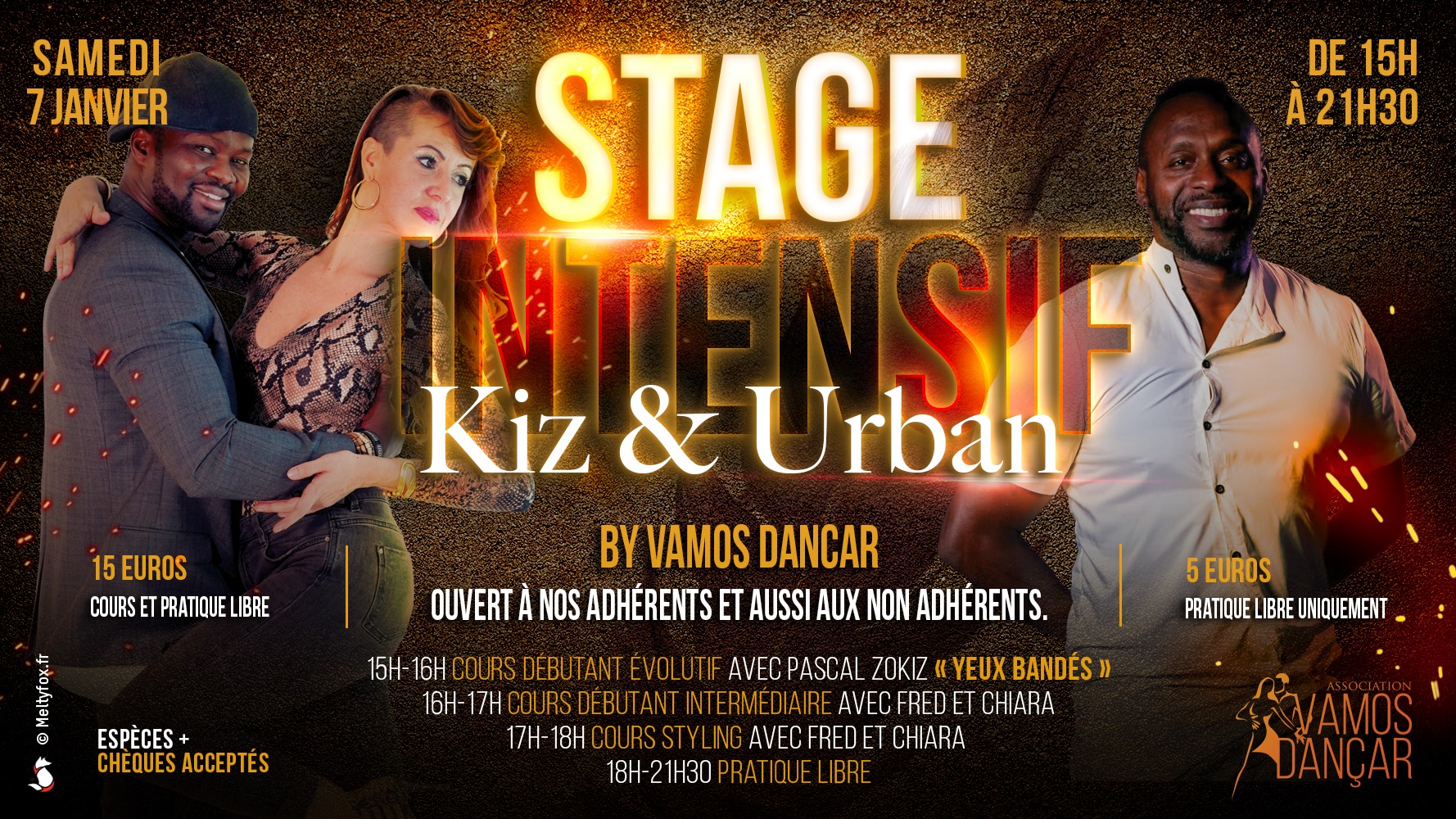 Stage intensif Kizomba VAMOS DANCAR