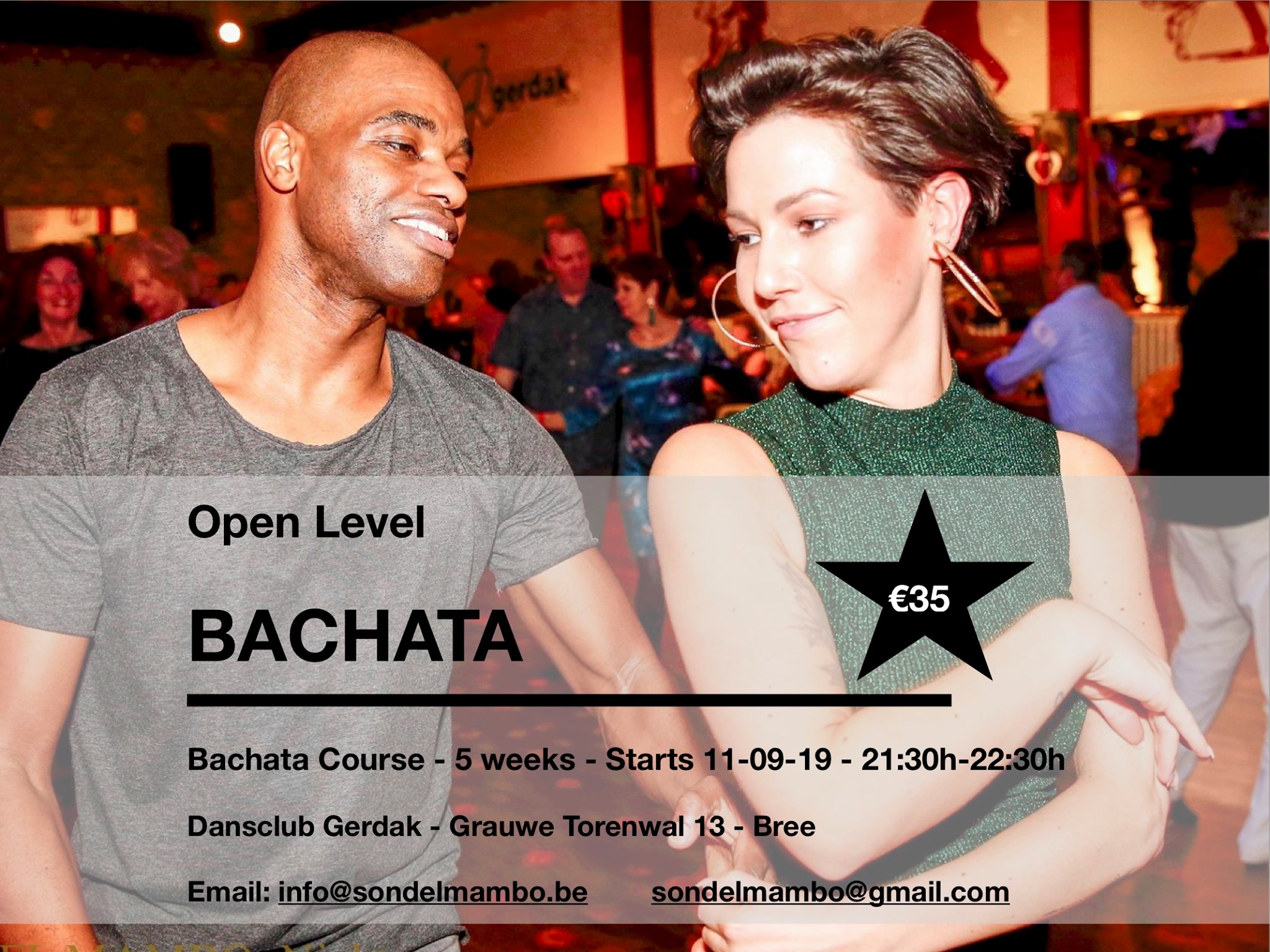 Mini Cursus Bachata Open level