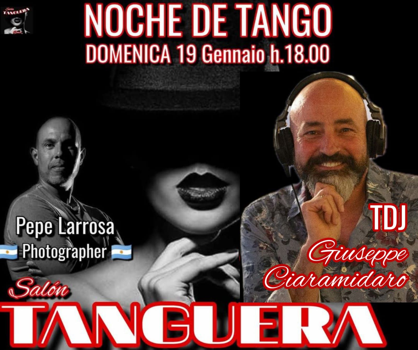 TANGUERA! GRAN NOCHE DE TANGO ARGENTINO Via degli Angeli 146 Roma