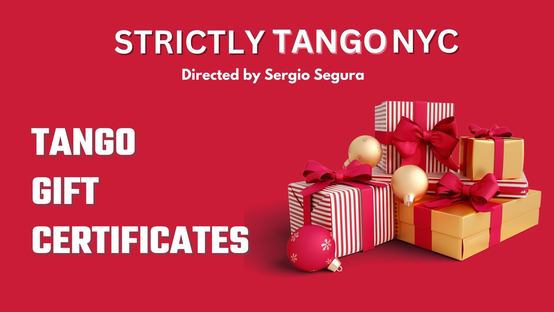 Tango Gift Certificates 2022