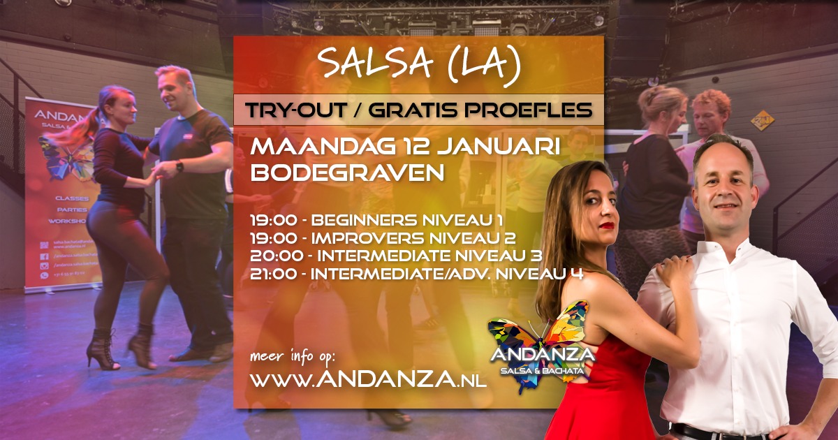 proefles Salsa (LA) - van beginners tot advanced - Bodegraven