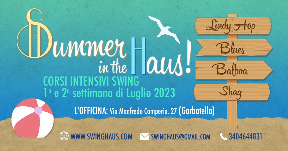 Summer in the Haus - Corsi Intensivi Primi Passi Luglio