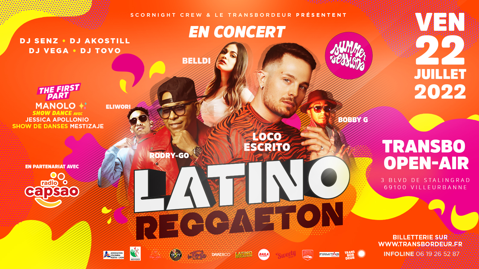 LATINO REGGAETON TRANSBO OPEN-AIR
