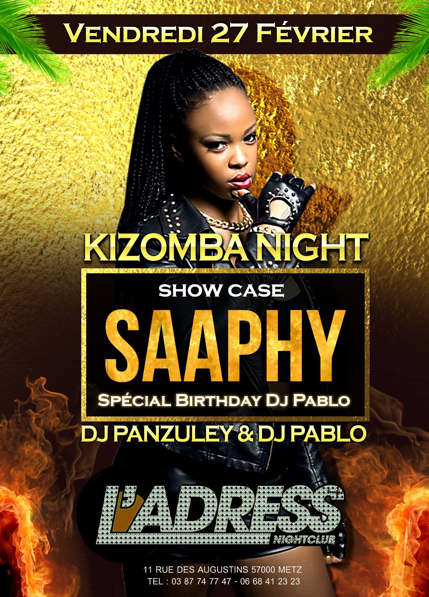 KIZOMBA NIGHT @ SAAPHY EN SHOW CASE
