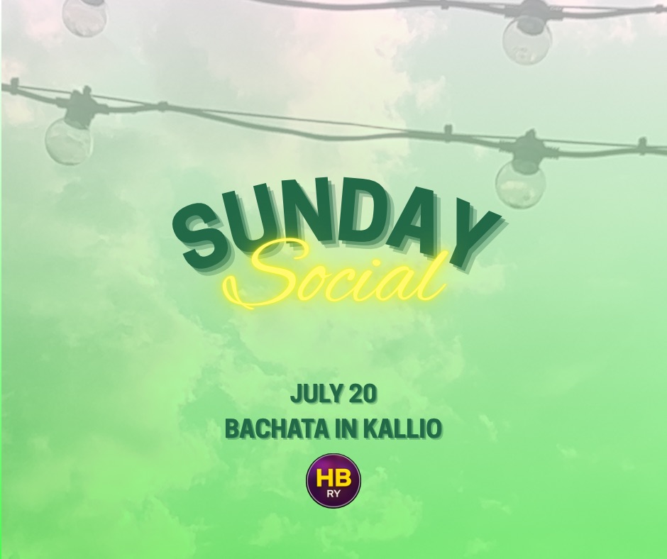 Bachata Sunday Outdoor Social