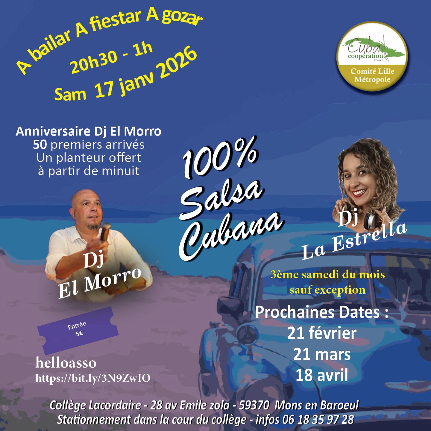 100% Salsa Cubana por Cubacoop Lille