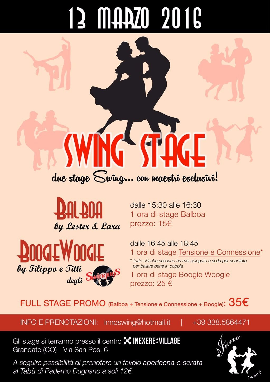 Swing Stage Balboa & Lindy Hop @Innoswing