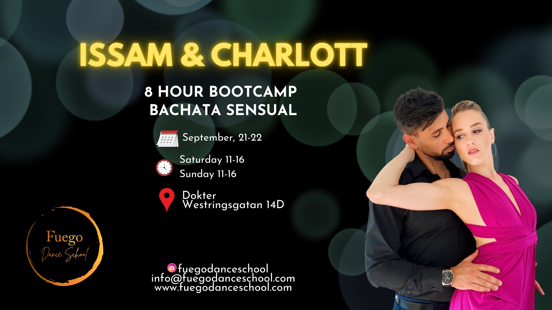 Bachata Boot Camp with Issam & Charlott