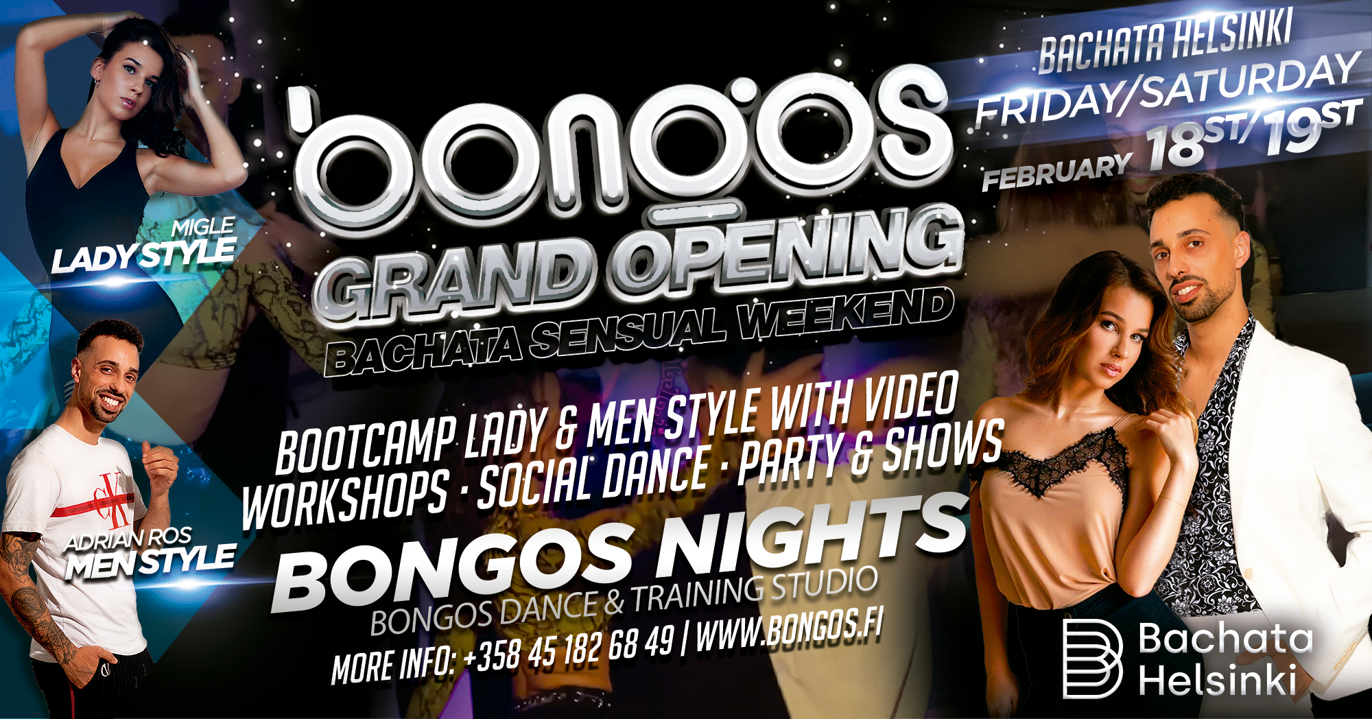Bongos Grand Opening - Migle & Adrian Workshops
