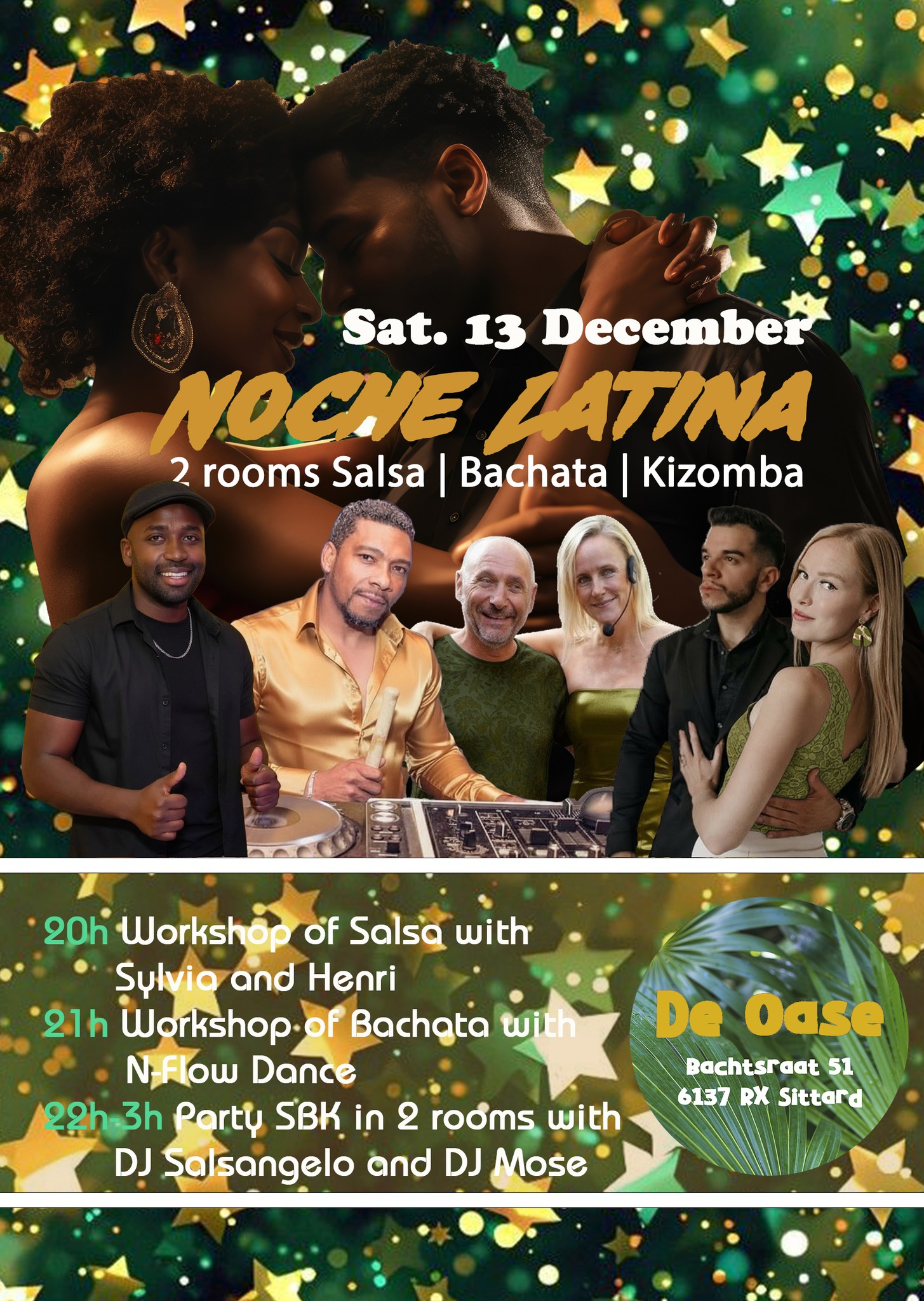 NOCHE LATINA #Sat. 13 December #de Oase Sittard