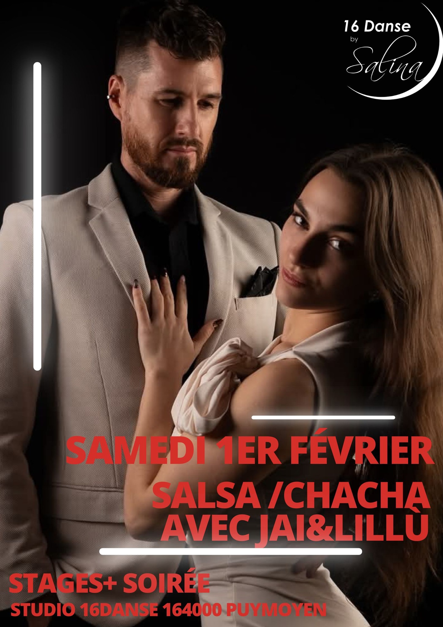 Soirée et Stages Salsa Porto avec Lillù & Jai