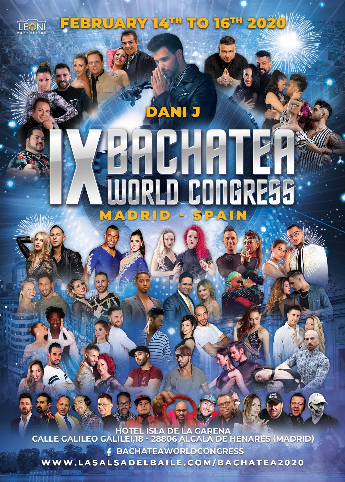 IX Bachatea World Congress 2020-February 14th 17th - Madrid SPAI