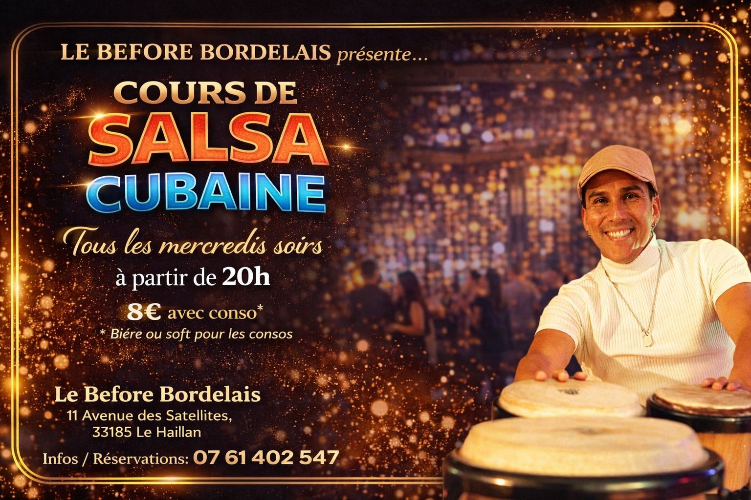 Tous Les MercrediSALSA Évolutif ! Avec Nando 🕺🏼💃🏼