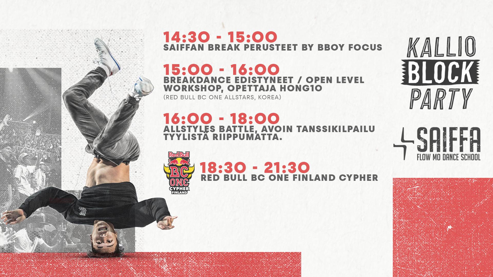 Kbp2018: Saiffan katutanssilava X Red Bull BC One Finland Cypher