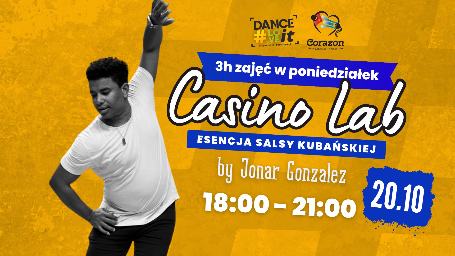poniedziałkowe CASINO LAB by Jonar Gonzalez - esencja kubańskiej SALSY